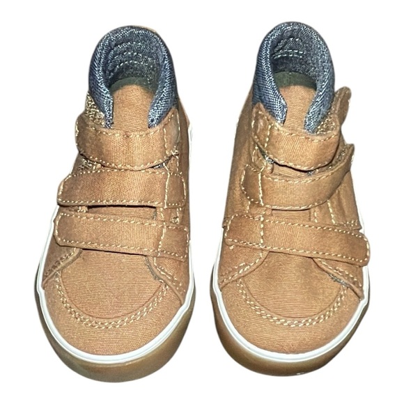 Old Navy Brown High-Top Sneakers with Velcro Straps - Picture 2 of 7